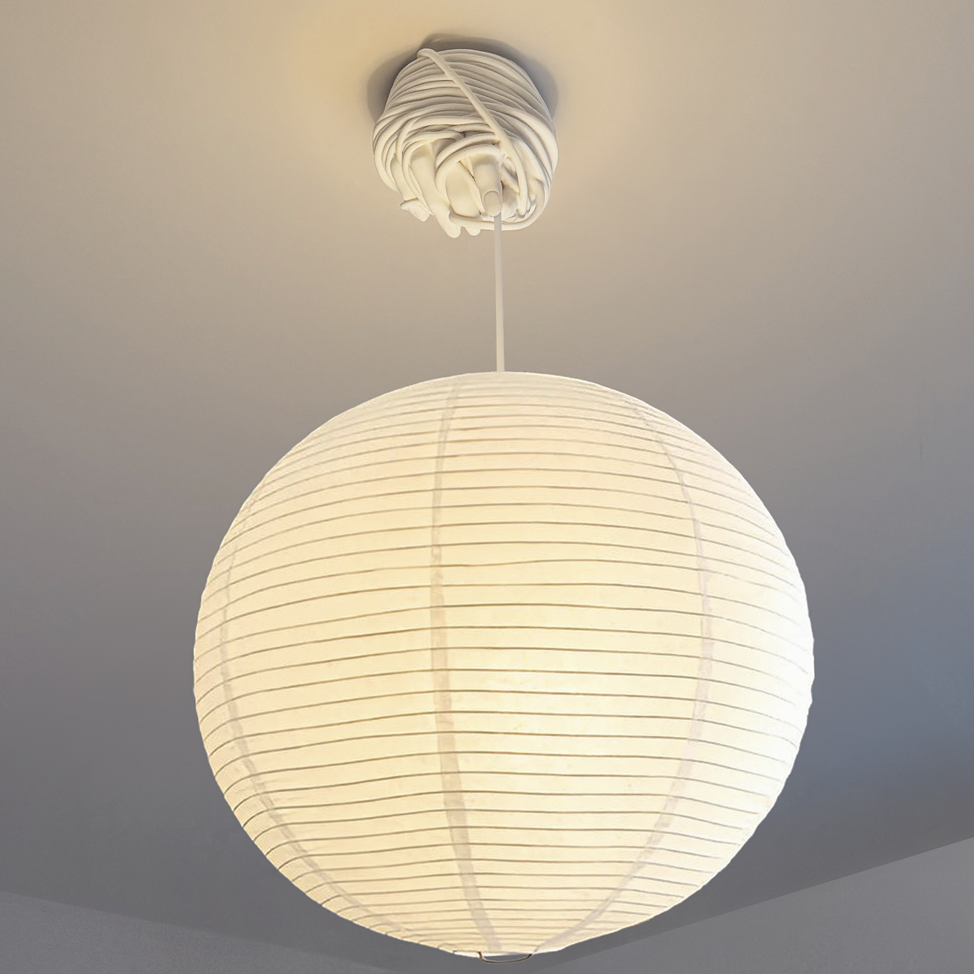Entangled Light – Hand-Baldachin für Pendelleuchten
