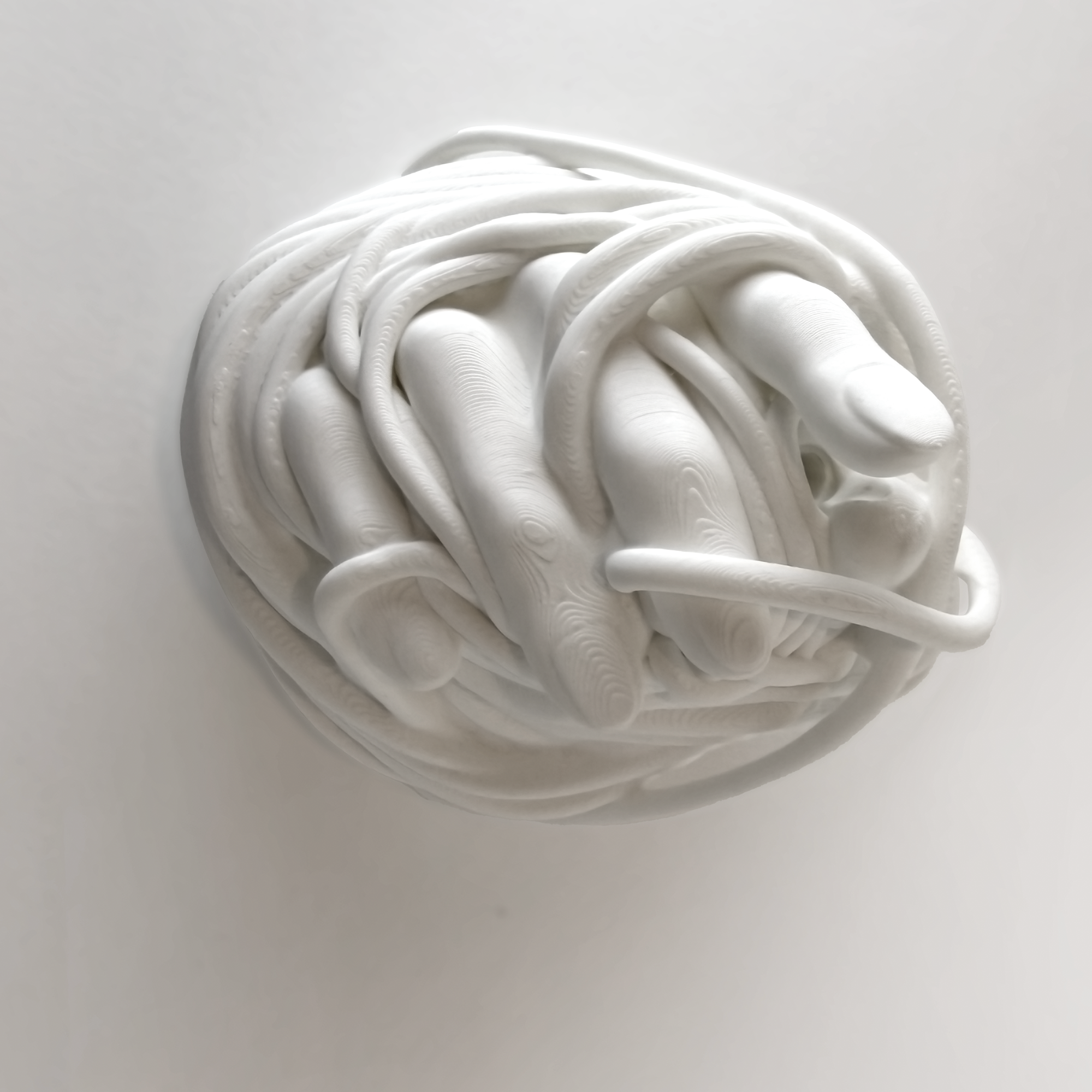 Entangled Light – Hand-Baldachin für Pendelleuchten