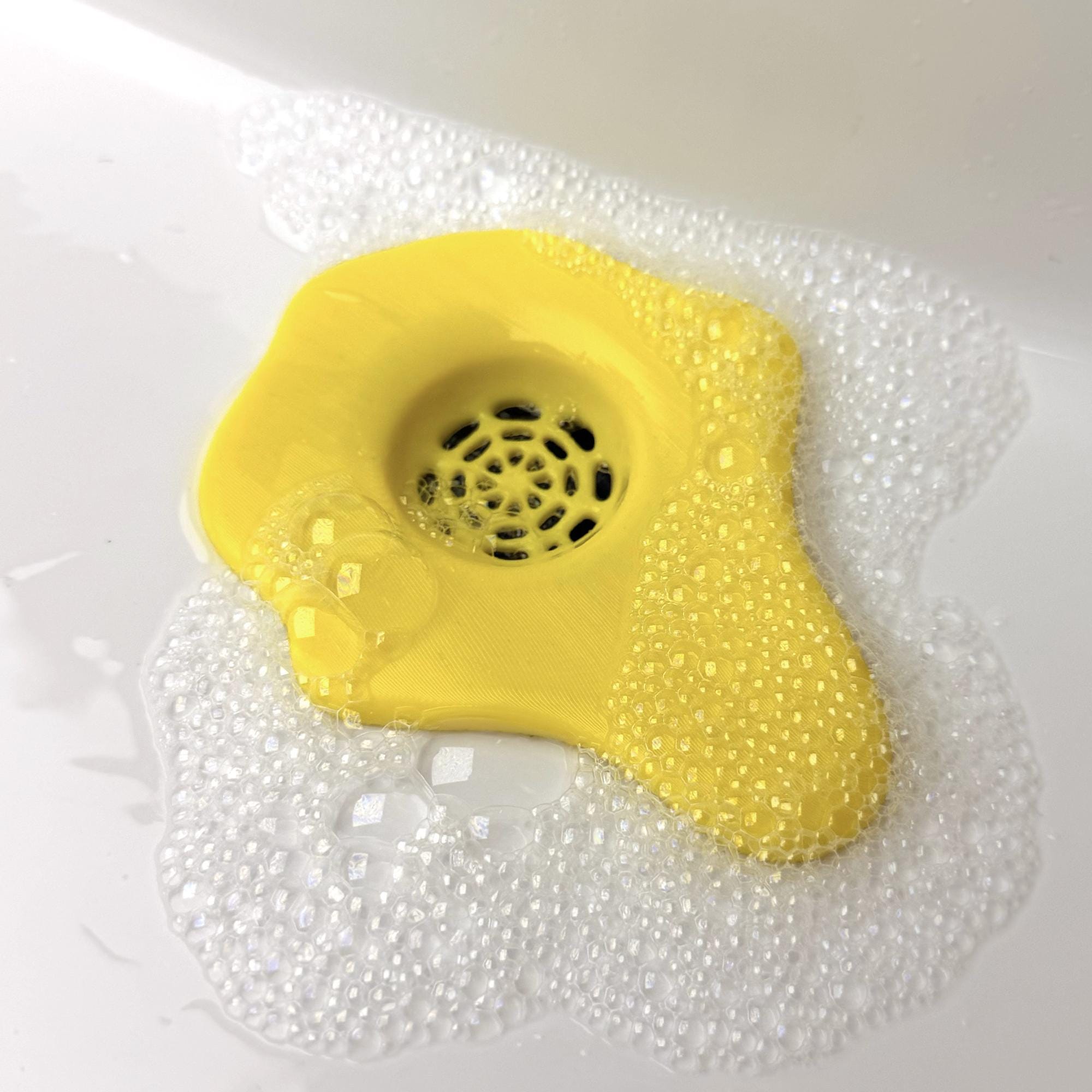Drip Drain – Yellow Melting Sink Drain Cover
