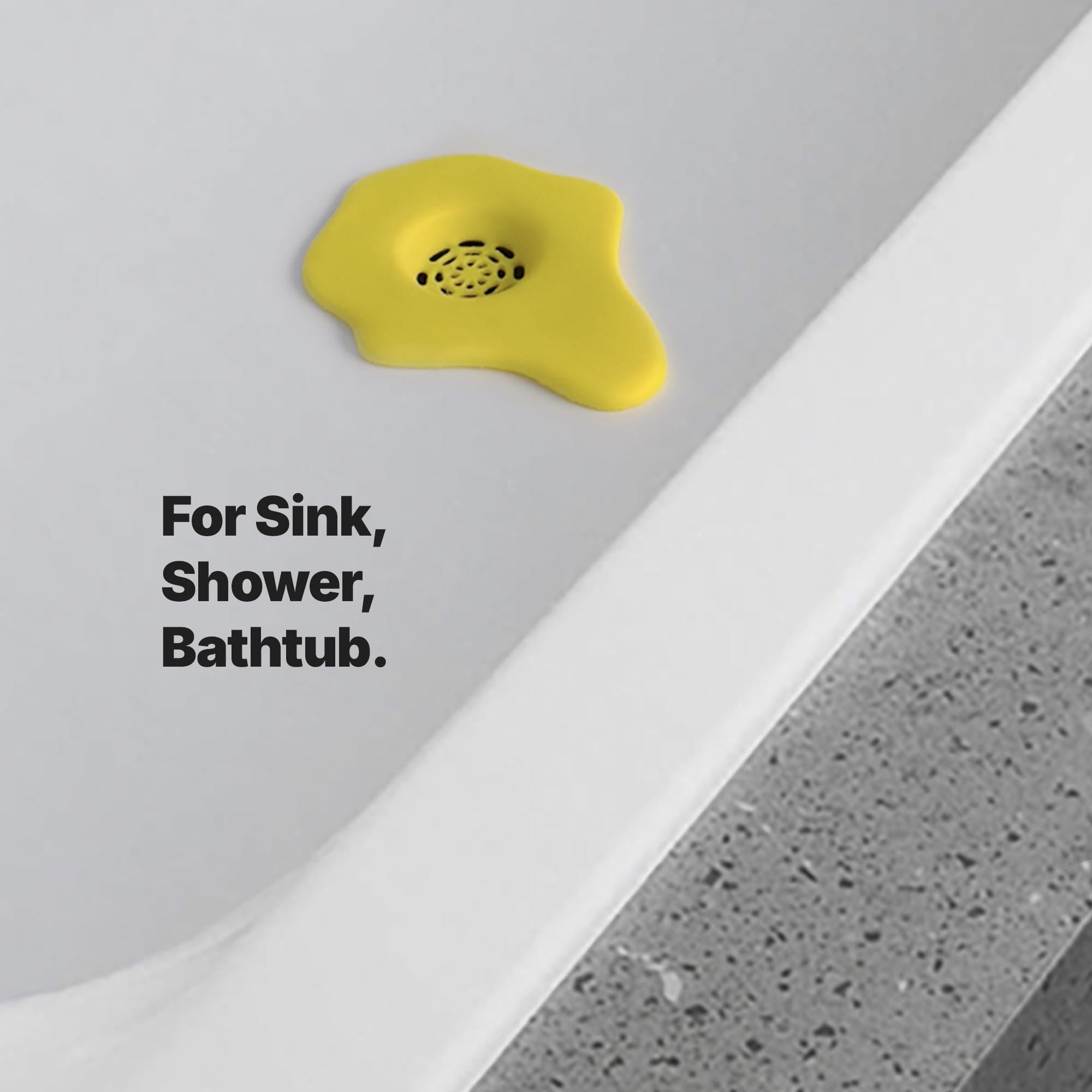 Drip Drain – Yellow Melting Sink Drain Cover