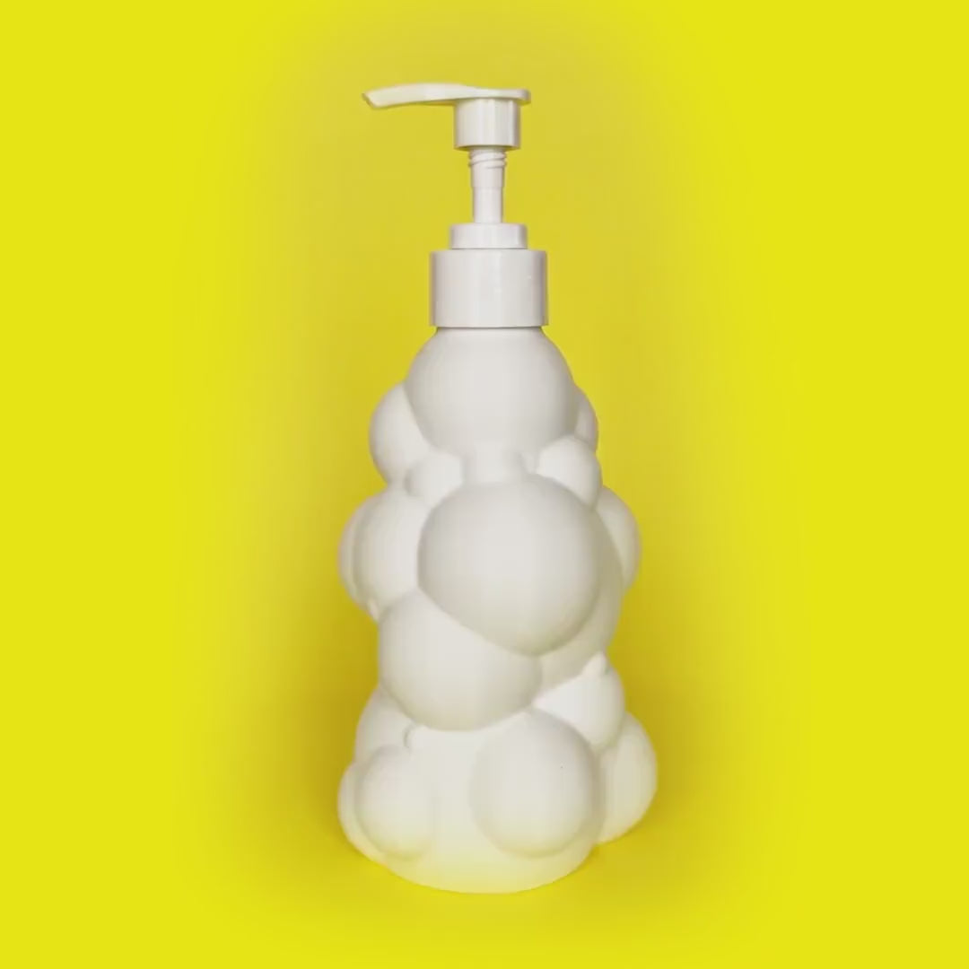 Soap Opera – Seifenspender im Seifenblasen-Design