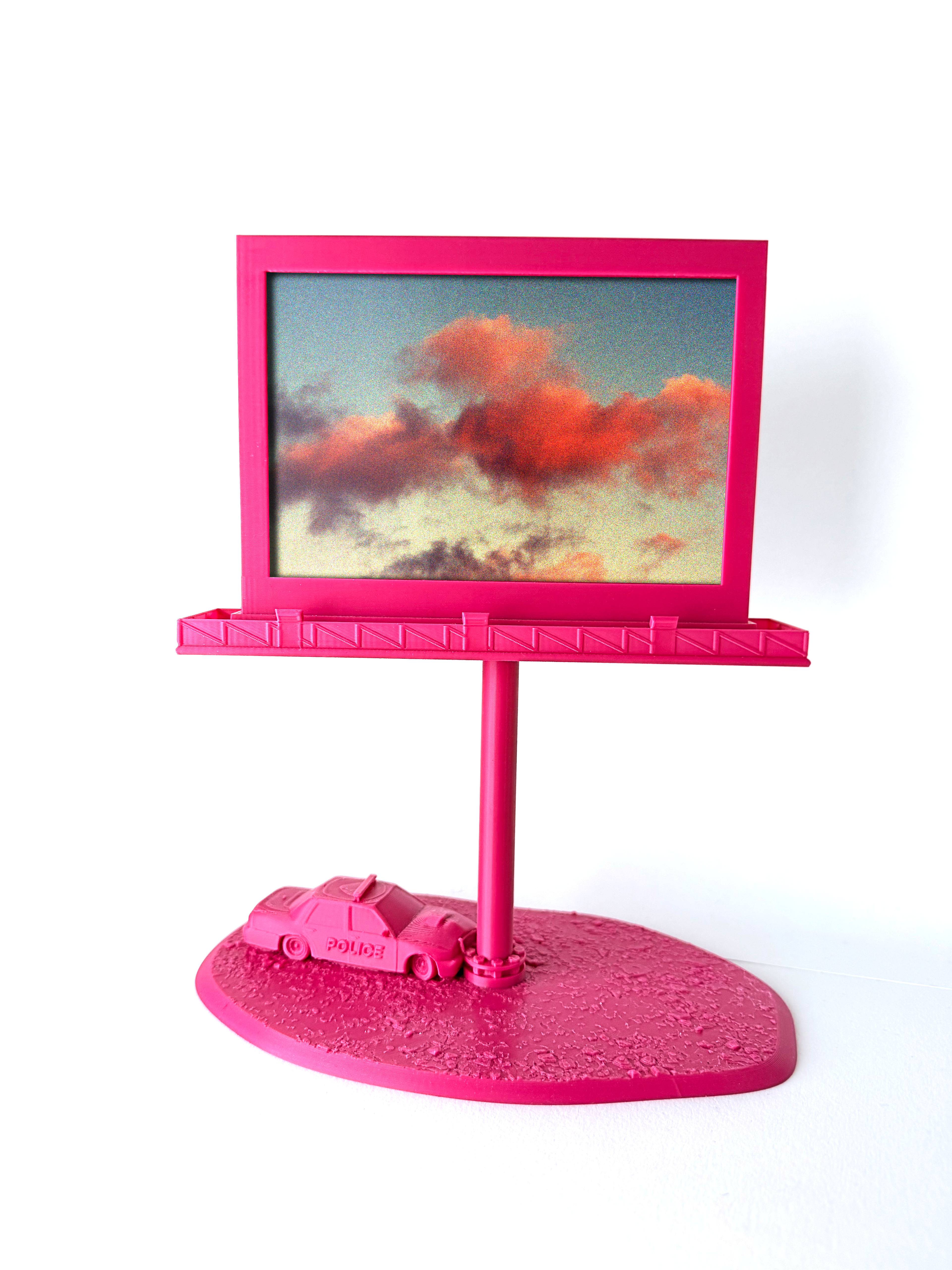Getaway Frame – Billboard für Fotos und Postkarten